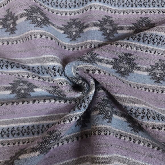 Wholesale Southwest Stripe Lavender Fabric Native Print by the Bolt 40 yards - Picture 8 of 10